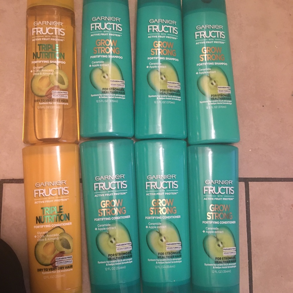 Bundle of Garnier Fructis Shampoo & conditioner